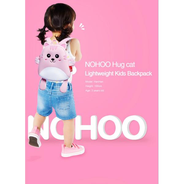 Anti Lost Children Waterproof Toddler Backpack For Camping Cat Pattern