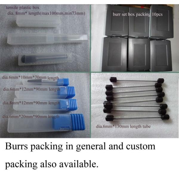 SB 6mm Carbide Rotary Rasp Cylindrical End Cut Carbide Die Grinder Bits