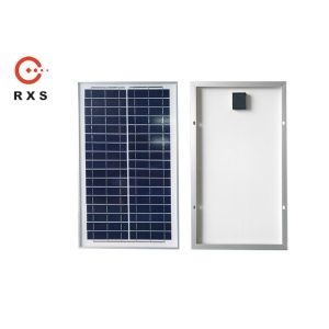 Customized 36 Cells Photovoltaic Solar Panels , 20W 12V Poly Solar Cell