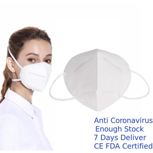 Foldable N95 Mask Safe Soft Dust Protection Mask High Elastic Earloop Environmen