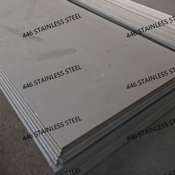 Alloy 446 Stainless Steel Plate 1.0 - 40.0mm Hot Rolled Forged Plate Laser Cutting Plates