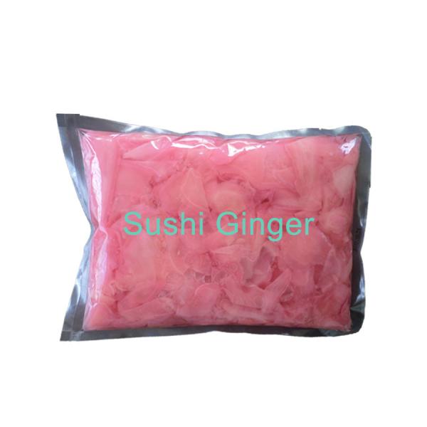 Quality Marinated Preserved Sliced Sushi Pickled Ginger Pink 20% Moisture wholesale