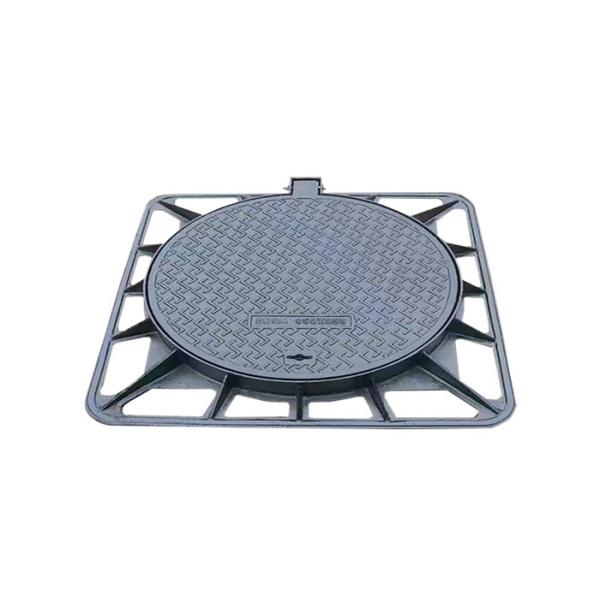 High Strength Single Seal Manhole Cover Cast Iron For Construction / Public
