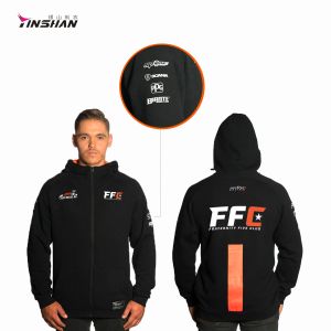 Sublimation Cotton Custom Logo Unlined OEM 3D Printed Pullover MTB Jersey