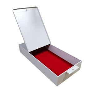 ISO14001 Certification 200mm Width Document Safety Lockers For Office