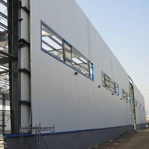 Q235B Q355B Steel Structure Warehouse Building Sandwich Panel Construction
