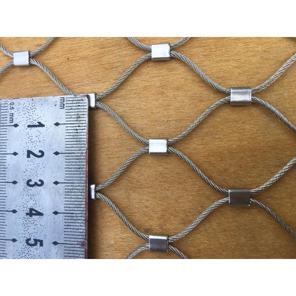 Lightweight Stainless Steel X Tend Cable Mesh Fall Protection Environment Friendly