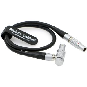 Alvin'S Cables 6 Pin Male To Right Angle 6 Pin Female Power Cable For DJI Ronin