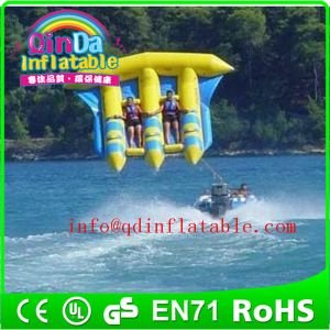 Cheap QinDa Inflatable inflatable flying fish towable for adult as water game and water ride for sale