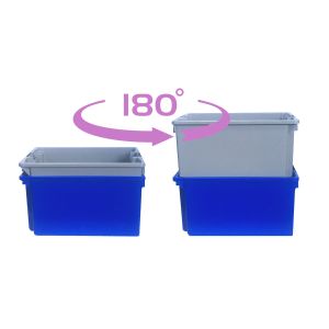 soda bottle plastic stacking crates Plastic Moving Boxes 600x395x300mm