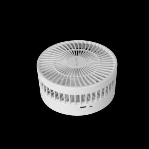 Portable Retractable Fan With Night Light Folding Wireless Abs Battery 5200mah