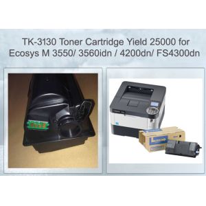 25000 Pages Kyocera Toner Cartridge TK-3130 For ECOSYS M3550idn