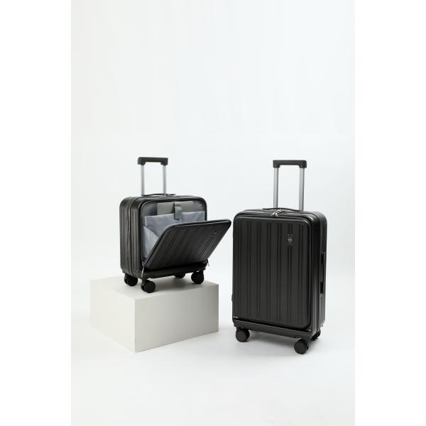 ABS New Multi-Functional Front-Opening Suitcase 20-Inch Hard-Shell Suitcase with