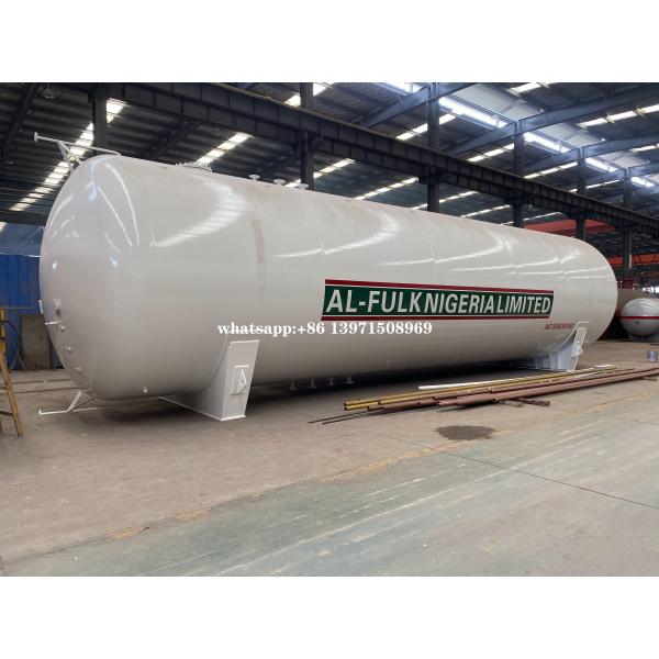120000 Liters 120cbm LPG Storage Tanker 60mt 60 Tons Gas Storage Tank