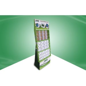 36 Cell Cardboard Display Stands Selling Clock , corrugated pop displays