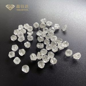 5mm To 8mm 1.5 Carat VS SI HPHT Rough Diamond 2 Carat White Diamond