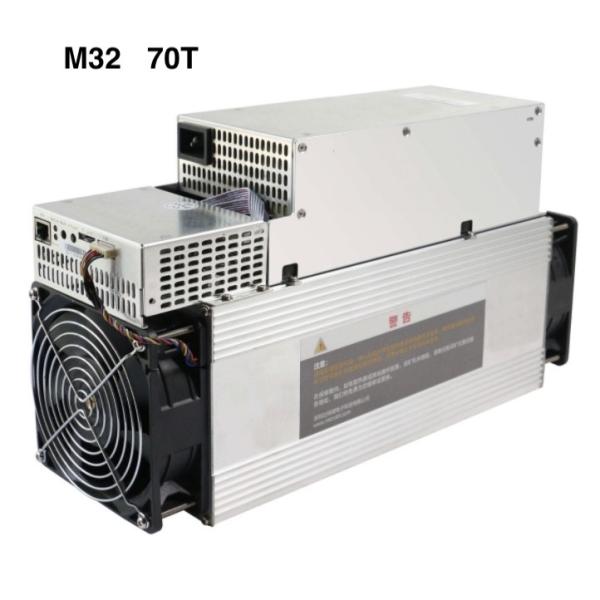 Quality MicroBT Whatsminer M32 70T Bitcoin Miner Machine 3360W For Computer wholesale