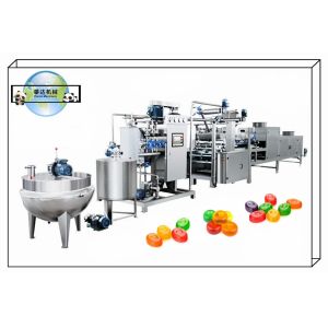 150Kg/H 300Kg/H 600Kg/H Automatic Servo Drivng PLC Control Hard Candy Production