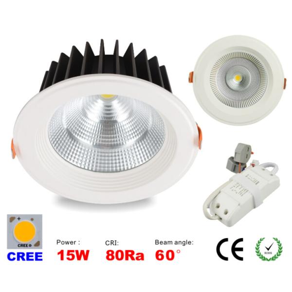 15W LED Downlight with high quality CREE COB LED Bulb down light Recessed