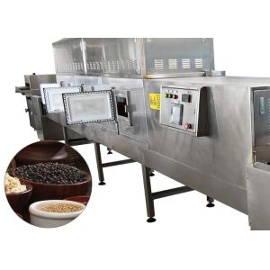 Cheap Automatic 120KW Spice Sterilization Machine Microwave Frequency Easy Control for sale