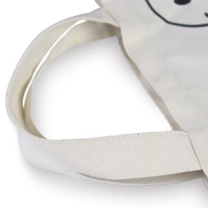 12oz Womens Canvas Shoulder Tote Bag With Zipper Multicolor Supported