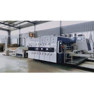 Longway 2 Color Flexo Carton Printing Machine 2500mm Large Roller slotting