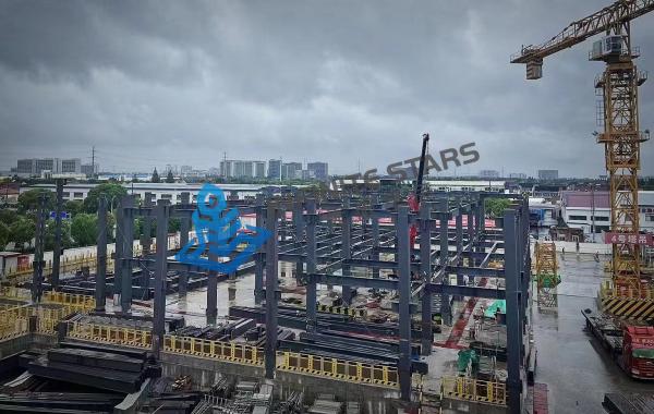 Quality High Flexibility Steel Structure Workshop Net Structure for Factory Building / Power Station wholesale