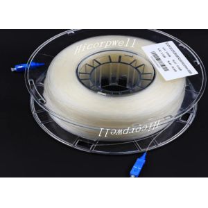 1KM SM Bare Fiber Spool with SC/APC to LC/APC 2m Pigtail at Each End
