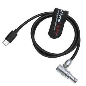 Cheap Alvin's Right Angle 9-Pin to USB-C Control Cable for DJI Focus Pro &amp; RED Komodo, 60cm for sale