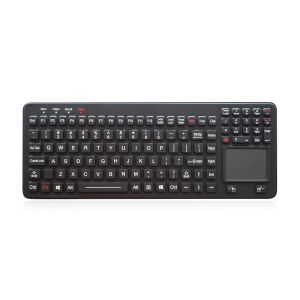 China USB Hygienic Silicone Industrial Keyboard With Full Functionalities on sale