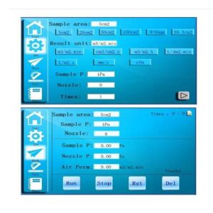 Textile Fabric Fully Automatic Air Permeability Testers ASTM D737 YG461G