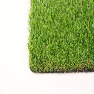 Washable Synthetic Turf Mat , 20mm 25mm 30mm Height Artificial Grass Carpet