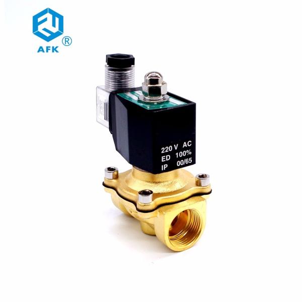 Quality 2 Way Lpg Gas Solenoid Valve 3/4" Natural 220V Volt Applied To Gas Oil Liquid wholesale