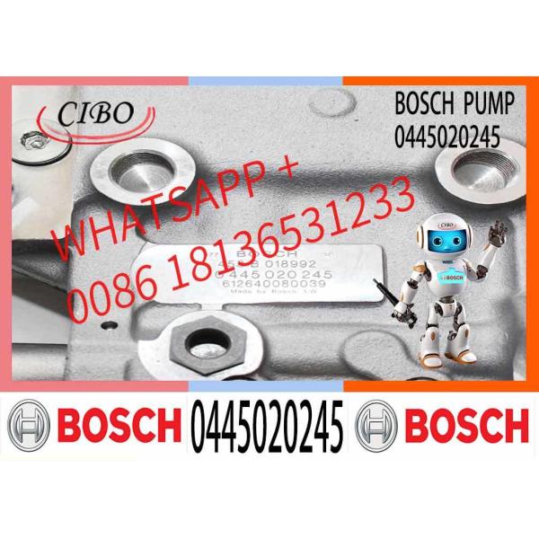 Diesel Engine High Pressure Pump 0445020245 612640080039 for Shacman-cummins