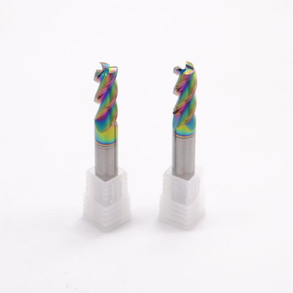 Quality Drow Carbide End Mill Drills And Customized Corner Radius Inner R Cutter With DLC Coating wholesale