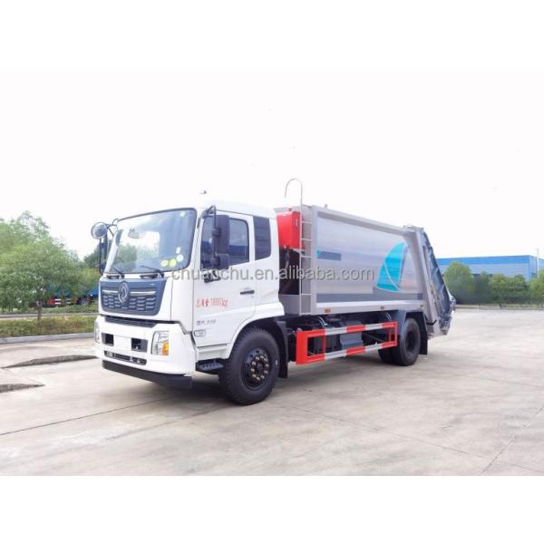 Construction Waste Cleaning Residential Property Waste Compression Truck Euro 4 Emission Standard