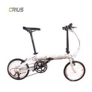 16 Inch Folding Bike With Microshift R9 Rear Derailleur And Xunjie 9s 11-28T