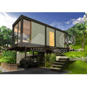 Eco Friendly Modern Modular Apartments Fully Furnished With Carport Design