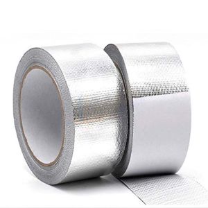 China 18um Reinforced Aluminum Fiberglass Self Adhesive Tape on sale