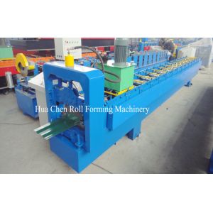 330mm Automatic Color Coated Wall Roof Panel Roll Forming Machine With 15 Rows