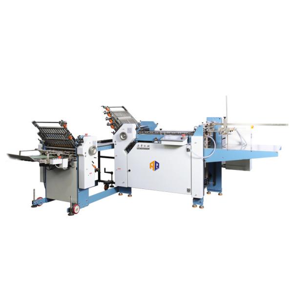 Quality Automatic Booklet Folding Machine , Paper Fold Machine OEM ODM wholesale