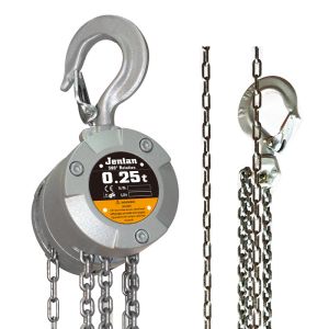 JTVX Aluminium Chain Hoist Lightweight 0.25T 360° Rotating