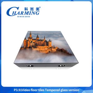 P3.91 Led Floor Tile Screen 34x34 Floor Tile Floor Skirting