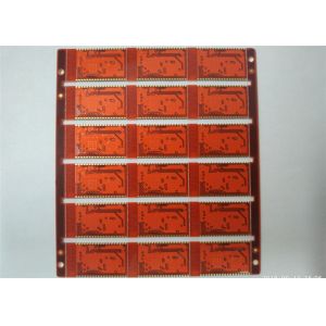 4L Rigid Printed Circuit PCB&Industrial Control Board Red Soldermask White