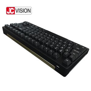 JCVISION Hot Swappable Mechanical Keyboard Kits 87 Keys TKL PCB Mounted