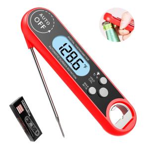 Cheap Calibrating Waterproof Meat Thermometer Probe With Rotating Screen Both Hands for sale