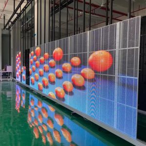 Indoor LED Video Wall Advertising Display P3.91 Outdoor Transparent LED Mesh