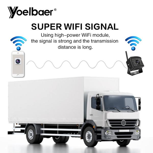 Quality Truck Wifi Camera Mobile Wireless Car Rear Camera Reverse Bus CCTV Camera wholesale