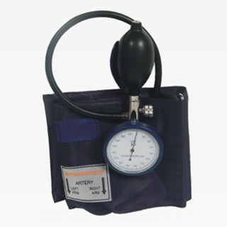 Palm Type Aneroid Sphygmomanometer with Bigger Gauge For Medical Diagnostic Tool