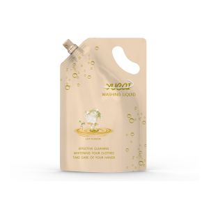 China High Barrier 1000ml Spout Pouch Packaging With Handle on sale